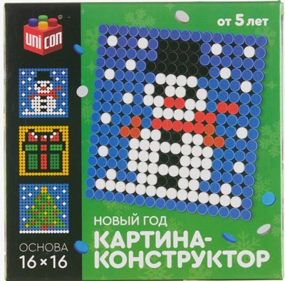 

Развивающая игра, Новый год - Снеговик / 7796463