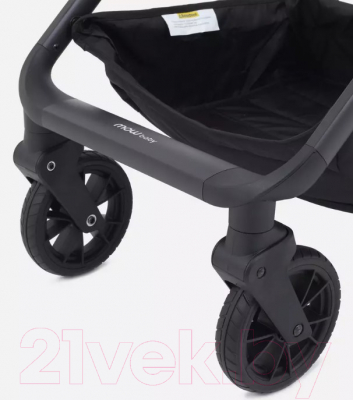 Детская универсальная коляска MOWbaby Move 2 в 1 2023 / MB402 (черный)