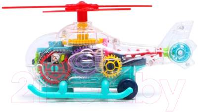 Вертолет игрушечный Sima-Land Шестеренки / 7603255
