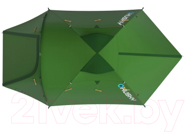 Палатка Husky Baron 3P (зеленый, 2021)