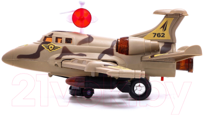 Самолет игрушечный Sima-Land F-116 / 6918467 (коричневый)