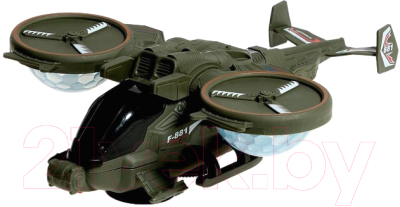 Вертолет игрушечный Sima-Land Боец / 7817363 (зеленый)