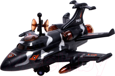 Самолет игрушечный Sima-Land F-116 / 6918468 (черный)