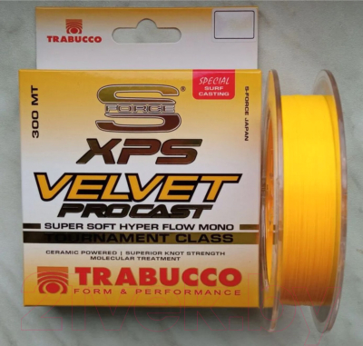 Леска монофильная Trabucco S-Force Xps Velvet Pro Cast 300м 0.50мм / 052-15-350
