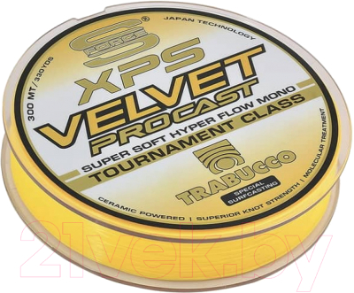 Леска монофильная Trabucco S-Force Xps Velvet Pro Cast 300м 0.30мм / 052-15-300