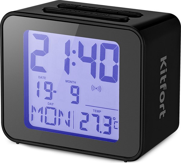 Настольные часы Kitfort KT-3303-1 (черный)