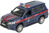 Автомобиль игрушечный Технопарк Lexus LX-570 Следственный комитет / LX570-12COM-BU (синий) - 