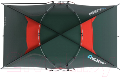 Изображение товара Палатка Husky Felen 3-4P (зеленый)