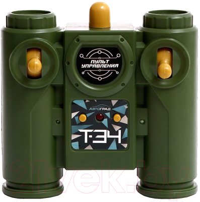 Радиоуправляемая игрушка Автоград Танк Т34 / 9224879 (зеленый)