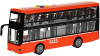 Автобус игрушечный Технопарк Двухэтажный / WY912AB-R-ORANGE - 