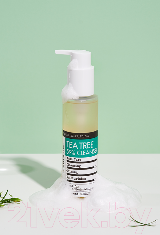 Гель для умывания Derma Factory Tea Tree 59% Gel Cleanser