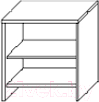 Прикроватная тумба Мебель-КМК 1Д Монако 0673.11 (сосна натуральная/дуб шале графит)