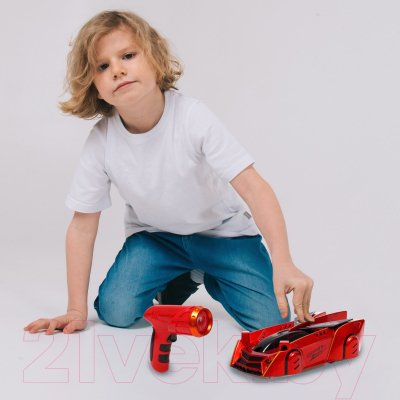 Радиоуправляемая игрушка Автоград Машина Laser / 7769821 (красный)