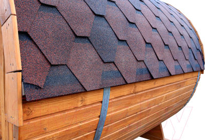 Изображение товара Баня-бочка КомфортПром с печным узлом / 10331342 (2м)