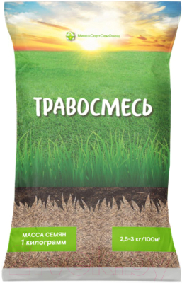 Семена газонной травы МинскСортСемОвощ Декоративная (1кг)