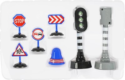 Игровой набор Технодрайв Дорожные знаки / 1809Z582-R - 