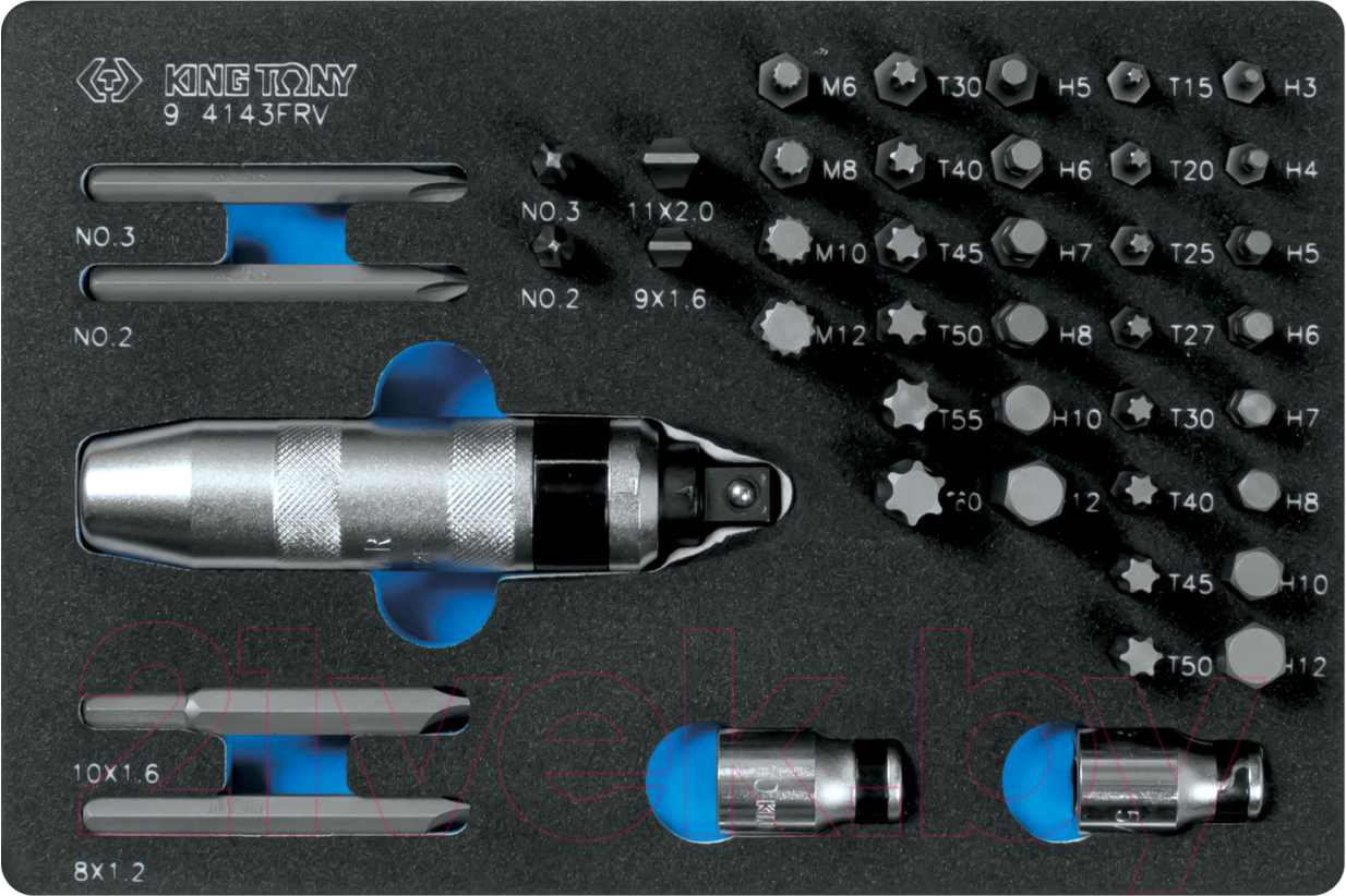 Универсальный набор инструментов King TONY 934-251AMG
