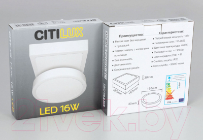 Изображение товара Точечный светильник Citilux Галс CL55K16N