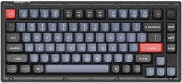 Клавиатура Keychron V1 Frosted Black RGB Hot-Swap Knob Red Switch / V1-C1-RU - 