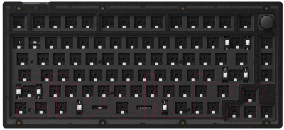 Клавиатура Keychron V1 Frosted Black RGB Hot-Swap Knob Red Switch / V1-C1-RU