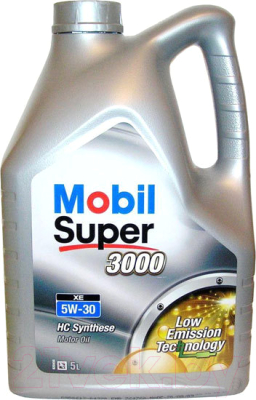 Моторное масло Mobil Super 3000 XE 1 5W30 (5л)