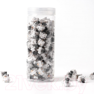 Изображение товара Набор переключателей для клавиатуры Keychron K Pro / G5 (110шт, серебристый)