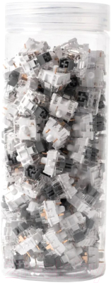 Изображение товара Набор переключателей для клавиатуры Keychron K Pro / G5 (110шт, серебристый)