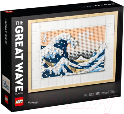 Конструктор Lego Art Большая волна в Канагаве / 31208