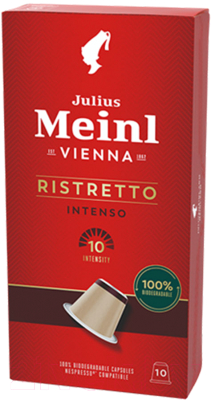 Кофе в капсулах Julius Meinl Inspresso Biodegradable Ristretto Intenso (10шт)
