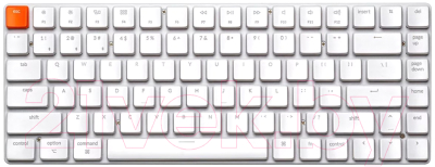 Клавиатура Keychron K3 White Non-Backlit Gateron G Pro Red Switch / K3-K1-RU