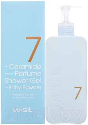 Гель для душа Masil 7 Ceramide Perfume Shower Gel С ароматом хлопка (300мл)