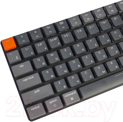 Клавиатура Keychron K3 Grey RGB Gateron G Pro Red Switch / K3-B1-RU