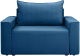 Кресло-кровать KRONES Клио (велюр темно-синий) - 