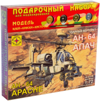 Сборная модель Моделист АН-64А Апач 1:72 / ПН207210 - 