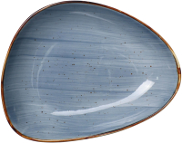 Тарелка столовая обеденная AksHome Vital 3 26x20x2.5 (синий) - 