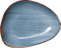 Тарелка столовая глубокая AksHome Vital 3 23x18x4 (синий) - 