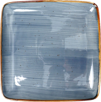 Тарелка столовая обеденная AksHome Vital 1 26x26x2 (синий) - 