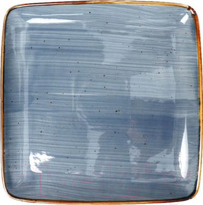 Тарелка столовая обеденная AksHome Vital 1 26x26x2 (синий)