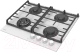 Миниатюра изображения товара Газовая варочная панель Evelux HEG 650 WG