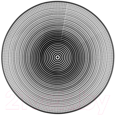 Набор тарелок Elan Gallery Мерцание / 250125_3 (6шт, серый)