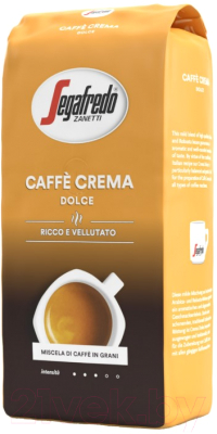 Кофе в зернах Segafredo Zanetti Caffe Crema Dolce (1кг)
