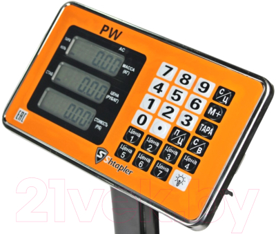 Весы платформенные Shtapler PW 150 30x40 складная стойка / 71057103