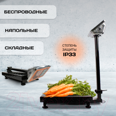 Весы платформенные Shtapler PW 150 30x40 складная стойка / 71057103