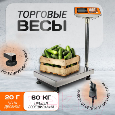 Изображение товара Весы платформенные Shtapler PW 60 30x40 / 71057095