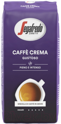 Кофе в зернах Segafredo Zanetti Crema Gustoso (1кг)
