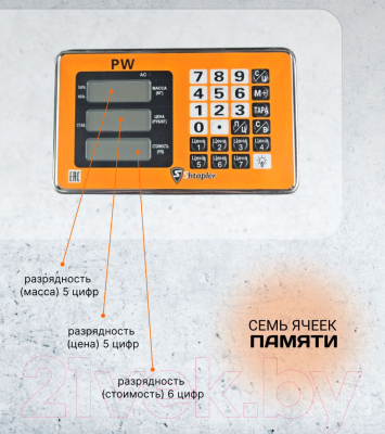 Весы платформенные Shtapler PW 300 45x60 / 71057098