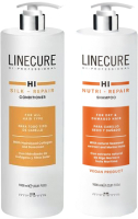 Набор косметики для волос Hipertin Шампунь Восстанавливающий 1л+Кондиционер для всех типов 1л - 