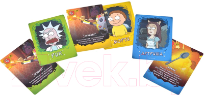 Изображение товара Настольная игра Мир Хобби Рик и Морти. Судная ночь / 915536