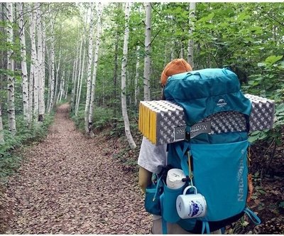 Туристический коврик Naturehike NH20FCD07 / 6927595748077 (голубой)