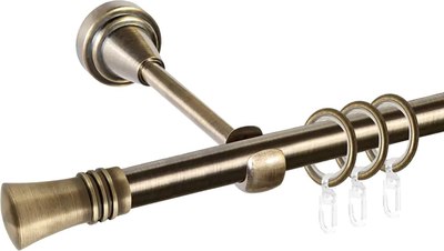 

Карниз для штор, Prime D16Г + наконечники Арига